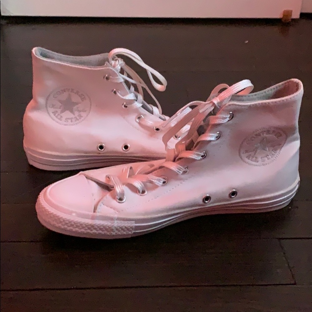 All White Converses